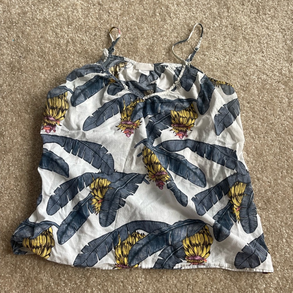 5 for $20 SALE! H&M x Desmond & Dempsey cotton flowy top island vibes